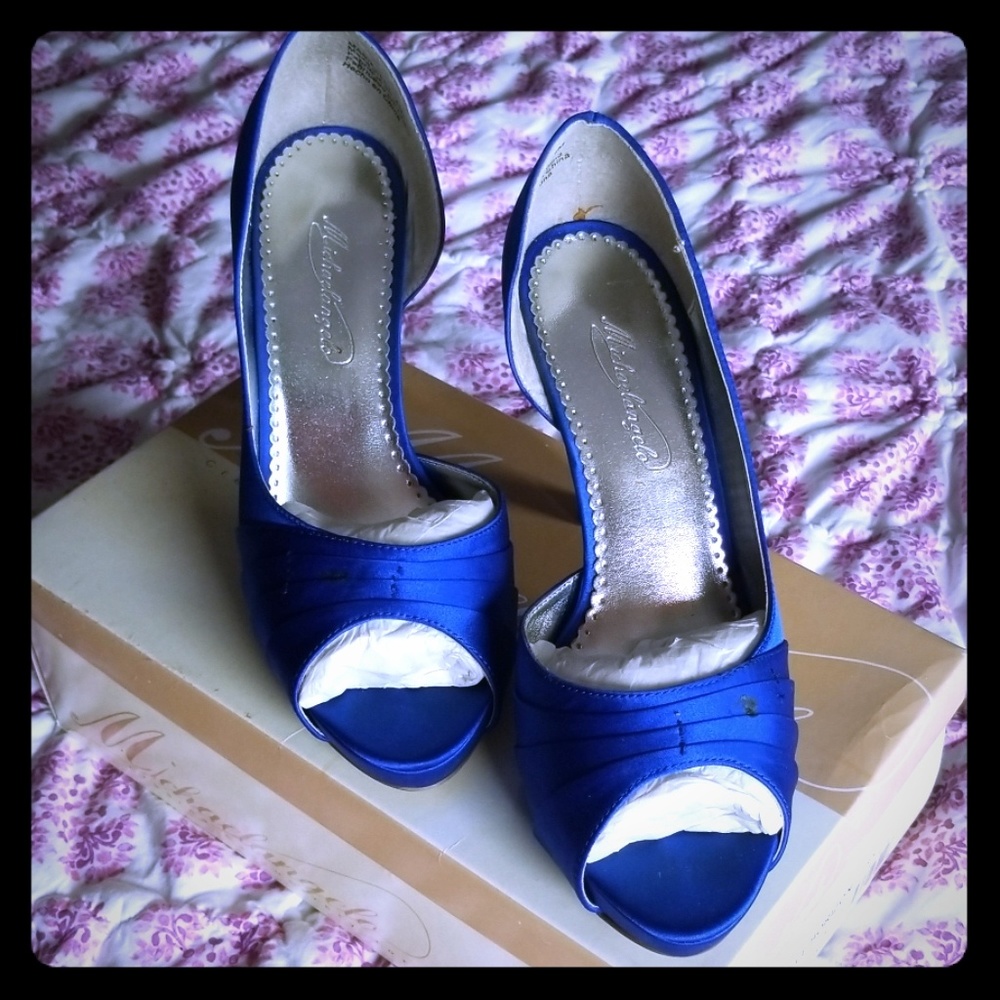 Royal Blue Stilettos
